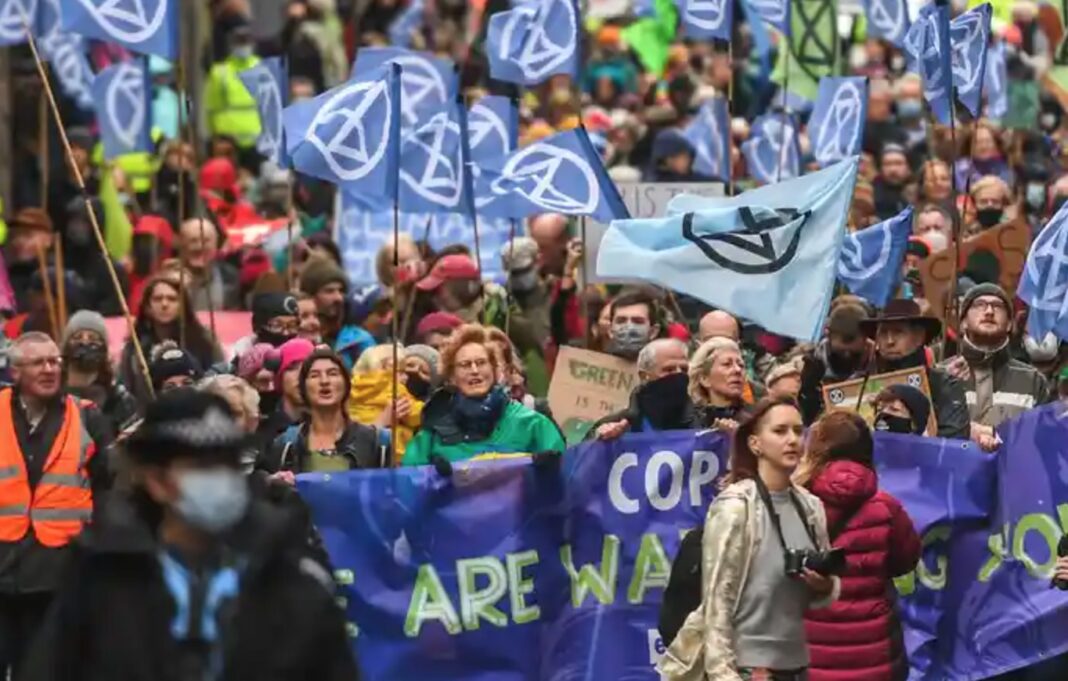 Young protesters around the globe showed up at COP26 in Scotland